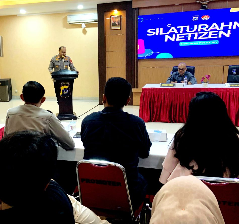 Hoaks, Ujaran Kebencian dan Konten Provokatif Masih Marak, Bidhumas Polda DIY Ajak Diskusi Netizen Yogya