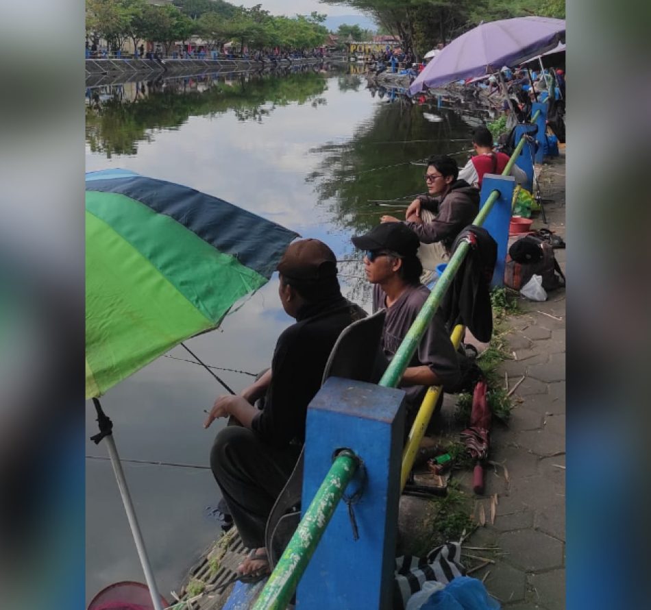 Pendapatan Pemancingan di Embung Potorono Mencapai Ratusan Juta Rupiah