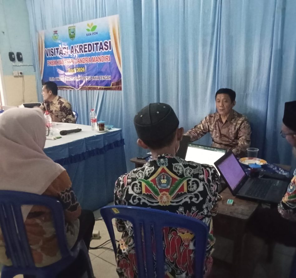 Empat Catatan Penting Visitasi Akreditasi PKBM Kawasan Candra Mandiri Sadang Kebumen