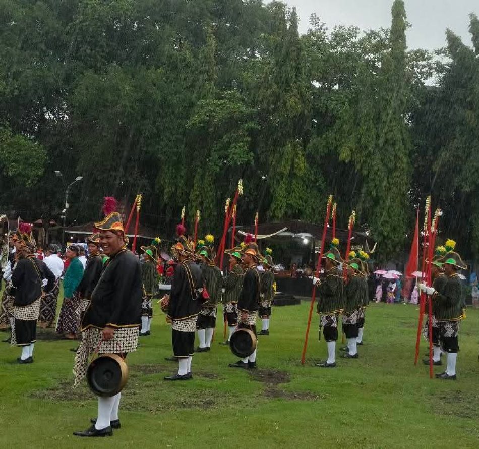 Barisan Bregada Condongcatur Ikuti Upacara Hari Jadi ke-110 Kabupaten Sleman