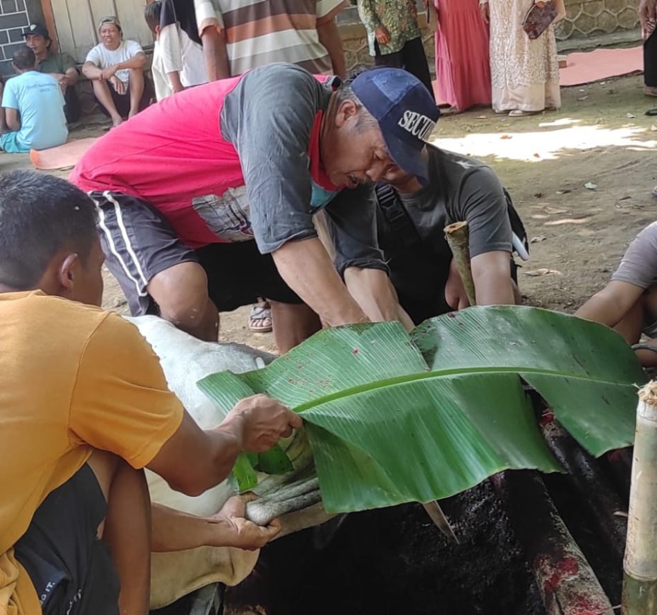 Takmir Masjid Baiturrohmah Sembelih 4 Sapi 6 Kambing
