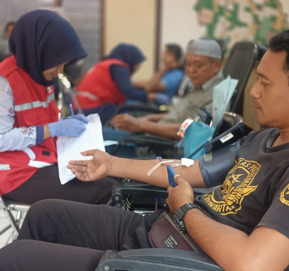 Donor Darah Triwulan Kedua di Condongcatur Himpun 50 Kantong Darah
