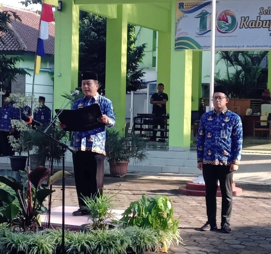 Peringatan Hari Lahir Pancasila dan Hari Lingkungan Hidup Sedunia 2026 di Kapanewon Depok Berlangsung Khidmat
