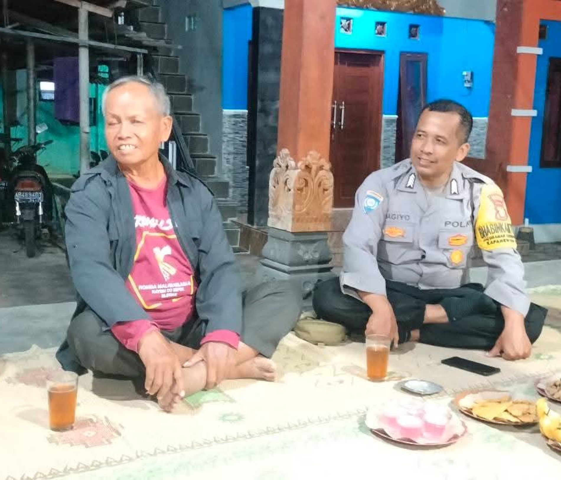 Bhabinkamtibmas Condongcatur Sambang Kamling dan Dialog Bersama Warga Kayen