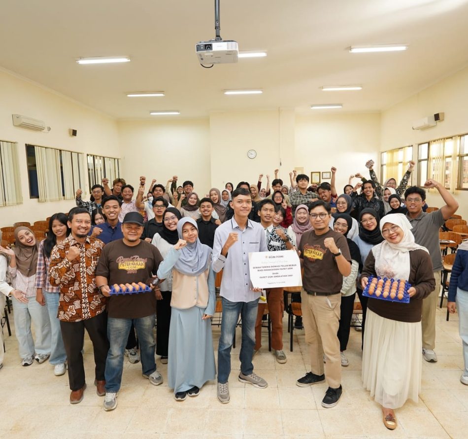 Selama UAS, Fapet UGM Bagikan 2000 Telur Rebus Gratis Bagi Mahasiswa