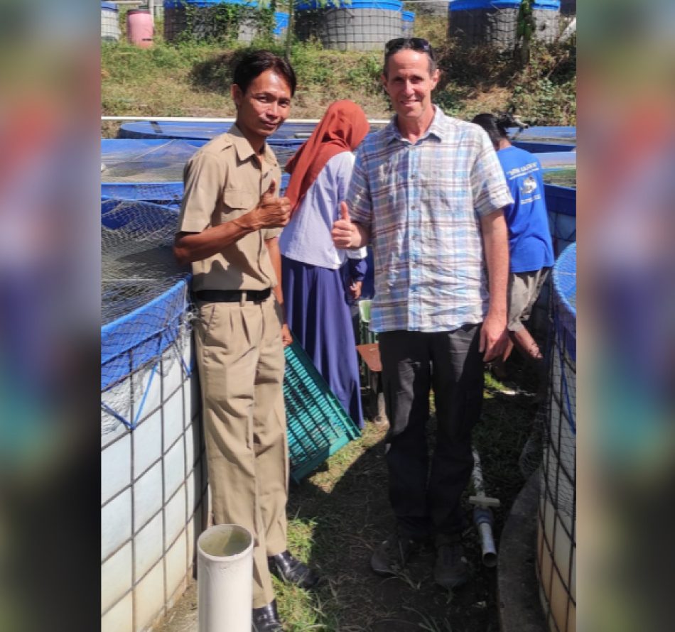 Wisatawan Asing Tertarik Budidaya Lele di Padukuhan Duwet 2 Banjarharjo