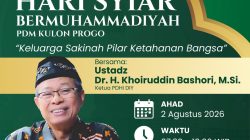 Hari Syiar Bermuhammadiyah di Masjid Agung Kulonprogo, Ustadz Khoiruddin Bashori: Faktor Utama Keluarga Sakinah Adalah Agama