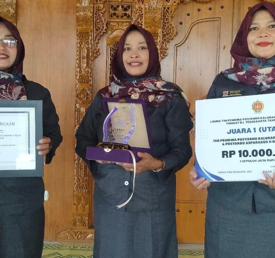 Asparagus II Raih Peringkat I Posyandu Tingkat DIY