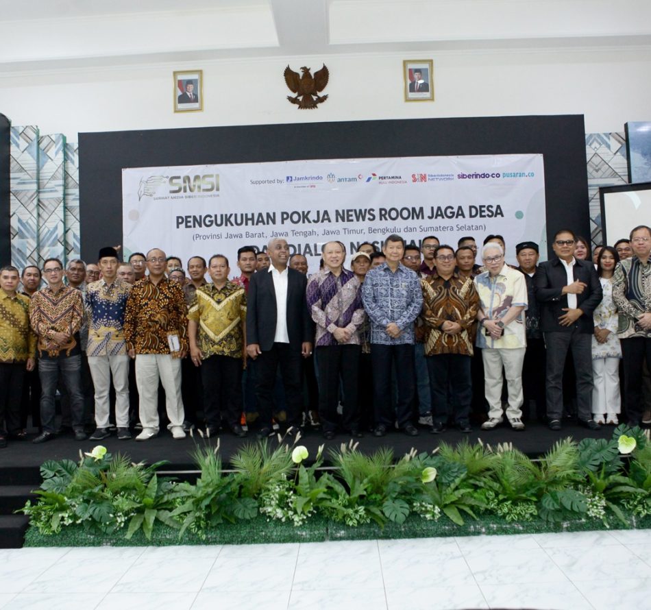 Hadiri Pengukuhan Pokja Newsroom Jaga Desa, Hasyim Djojohadikusumo Tegaskan Jakarta Aman dan Kondusif