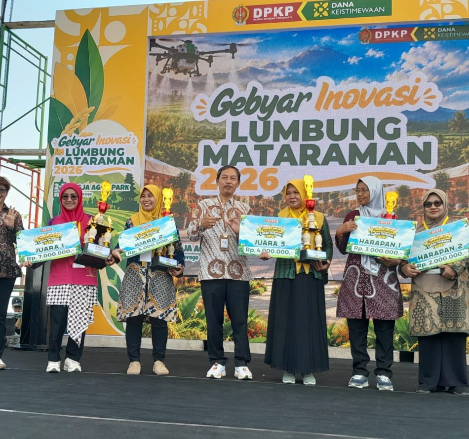 Raih Nilai Tertinggi, KWT Teratai Mekar Dabag Juara I Lomba Inovasi Lahan Terbatas