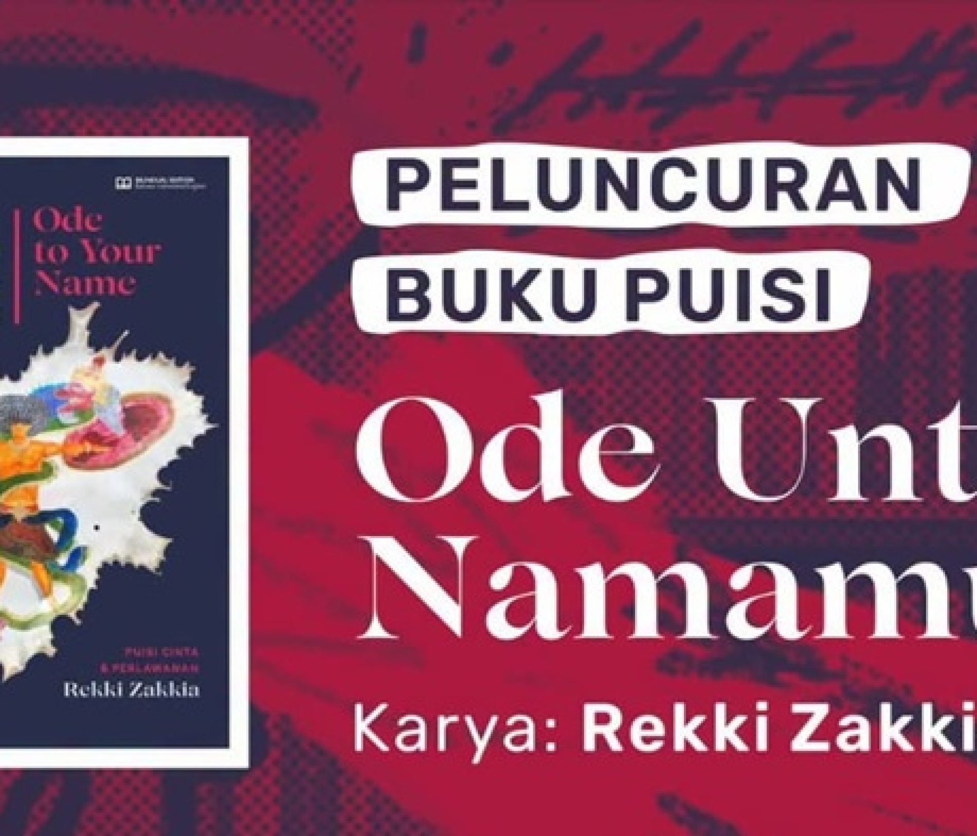 Dari Cinta hingga Kritik Sosial, Rekki Zakkia Luncurkan Buku Puisi Dua Bahasa di Magelang